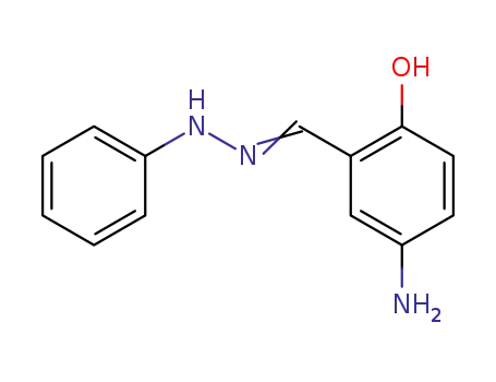 5-amino-2-hydroxy-benzaldehyde phenylhydrazone