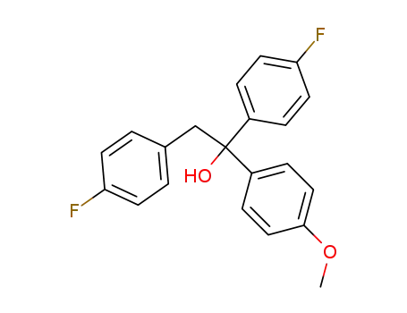 1,2-bis-(4-fluoro-phenyl)-1-(4-methoxy-phenyl)-ethanol