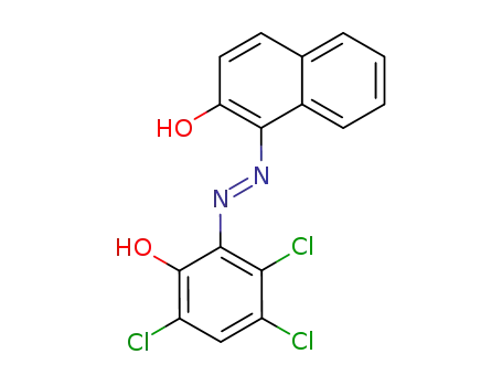 1-(2,3,5-trichloro-6-hydroxy-phenylazo)-[2]naphthol