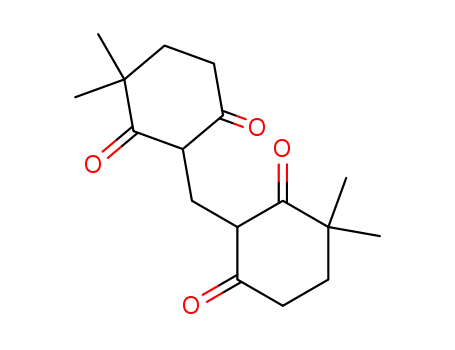 Molecular Structure of 132180-70-2 (4,4,4',4'-tetramethyl-2,2'-methanediyl-bis-cyclohexane-1,3-dione)