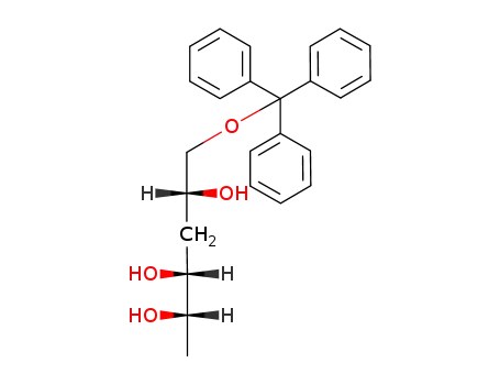 <i>O</i><sup>1</sup>-trityl-L-<i>arabino</i>-3,6-dideoxy-hexitol