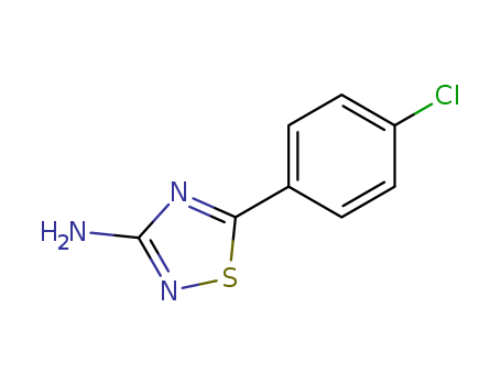 5-(4-chlorophenyl)-1,2,4-thiadiazol-3-amine