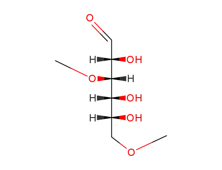 Molecular Structure of 6207-55-2 (3,6-di-O-methylglucose)