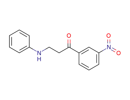 3-anilino-1-(3-nitro-phenyl)-propan-1-one