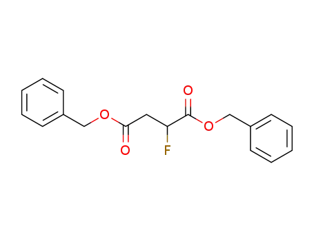 Molecular Structure of 405-36-7 (fluoro-succinic acid dibenzyl ester)