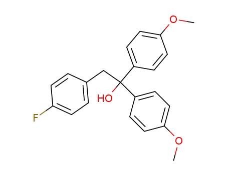 2-(4-fluoro-phenyl)-1,1-bis-(4-methoxy-phenyl)-ethanol