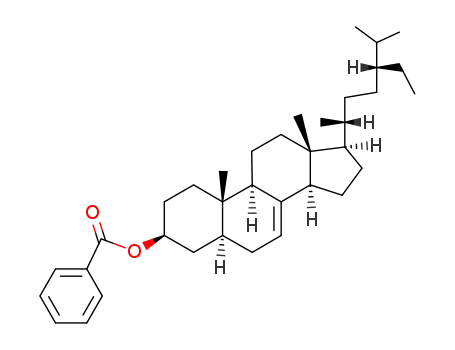 3β-benzoyloxy-5α-stigmast-7-ene