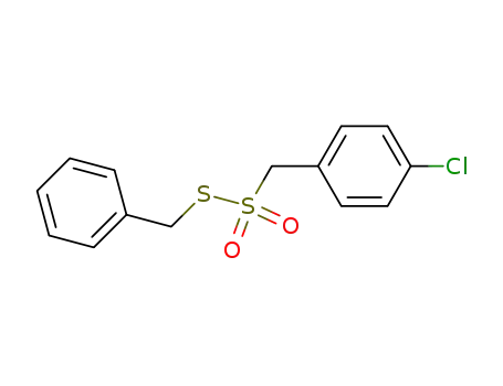 (4-chloro-phenyl)-methanethiosulfonic acid <i>S</i>-benzyl ester