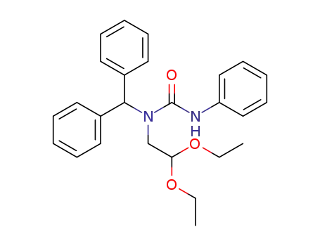<i>N</i>-benzhydryl-<i>N</i>-(2,2-diethoxy-ethyl)-<i>N'</i>-phenyl-urea