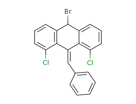 9-benzylidene-10-bromo-1,8-dichloro-9,10-dihydro-anthracene