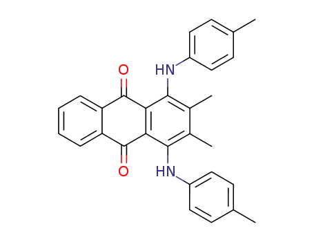 2,3-dimethyl-1,4-di-<i>p</i>-toluidino-anthraquinone