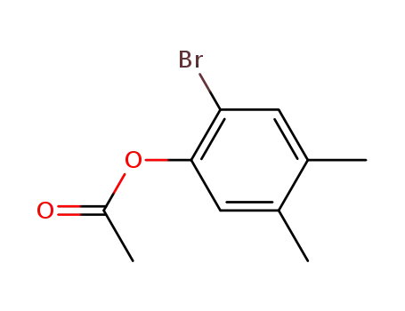 acetic acid-(2-bromo-4,5-dimethyl-phenyl ester)