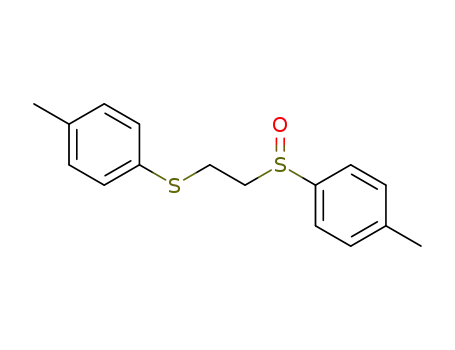 1-(toluene-4-sulfinyl)-2-<i>p</i>-tolylsulfanyl-ethane