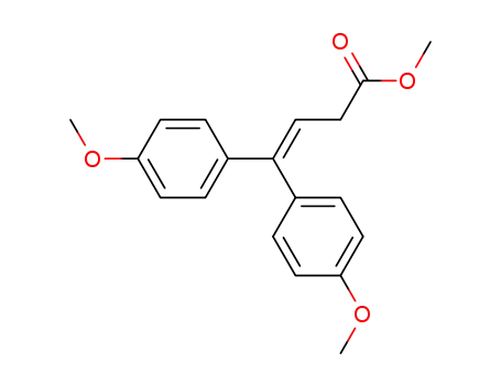 4,4-bis-(4-methoxy-phenyl)-but-3-enoic acid methyl ester