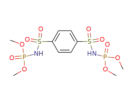 <i>N</i>,<i>N'</i>-(benzene-1,4-disulfonyl)-bis-amidophosphoric acid tetramethyl ester