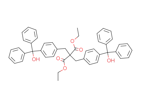 bis-[4-(α-hydroxy-benzhydryl)-benzyl]-malonic acid diethyl ester