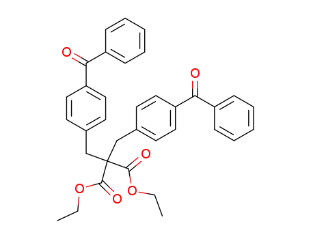 1,3-diethyl 2,2-bis[(4-benzoylphenyl)methyl]propanedioate
