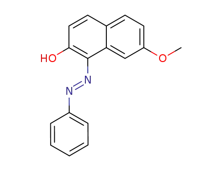 2-hydroxy-7-methoxynaphthalene-1-azobenzene