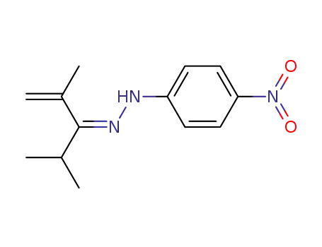 2,4-dimethyl-pent-1-en-3-one-(4-nitro-phenylhydrazone)
