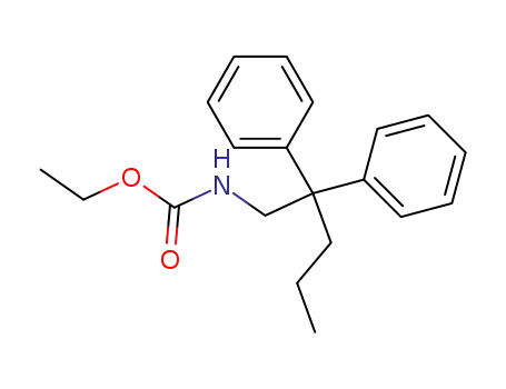 (2,2-diphenyl-pentyl)-carbamic acid ethyl ester