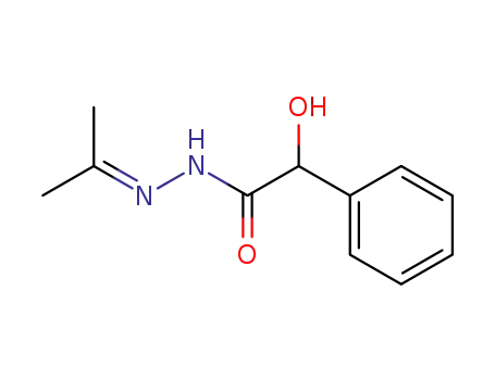 Molecular Structure of 91181-11-2 (mandelic acid-isopropylidenehydrazide)