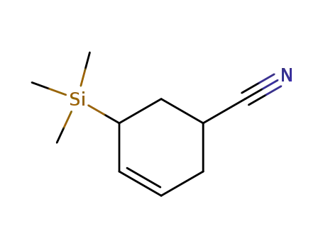 5-trimethylsilanyl-cyclohex-3-enecarbonitrile