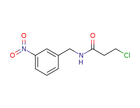 3-chloro-propionic acid-(3-nitro-benzylamide)