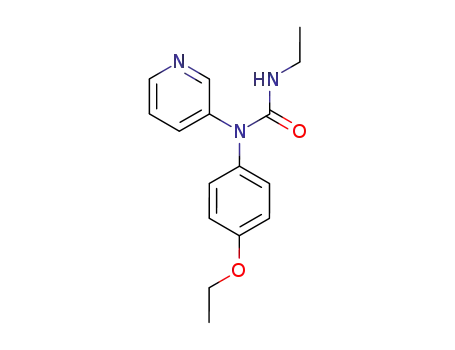 <i>N</i>-(4-ethoxy-phenyl)-<i>N</i>'-ethyl-<i>N</i>-[3]pyridyl-urea