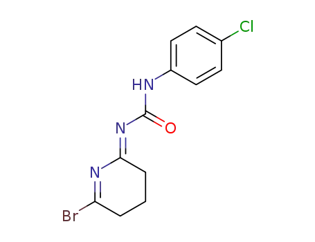 (6-bromo-4,5-dihydro-3<i>H</i>-pyridin-2-ylidene)-(4-chloro-phenyl)-urea