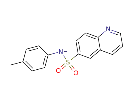 quinoline-6-sulfonic acid <i>p</i>-toluidide