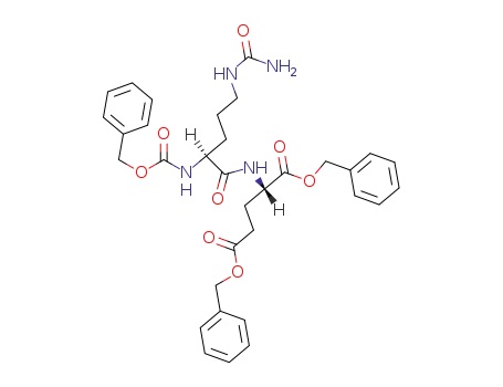 <i>N</i>-(<i>N</i><sup>2</sup>-benzyloxycarbonyl-<i>N</i><sup>5</sup>-carbamoyl-L-ornithyl)-L-glutamic acid dibenzyl ester
