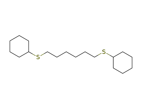 1,6-bis-cyclohexylmercapto-hexane