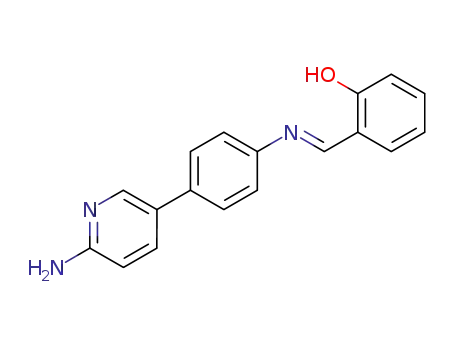 5-(4-salicylidenamino-phenyl)-[2]pyridylamine