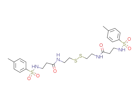 bis-(2-{[<i>N</i>-(toluene-4-sulfonyl)-β-alanyl]-amino}-ethyl)-disulfide