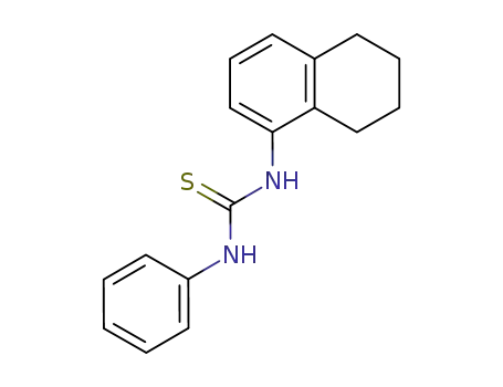<i>N</i>-phenyl-<i>N</i>'-(5,6,7,8-tetrahydro-[1]naphthyl)-thiourea
