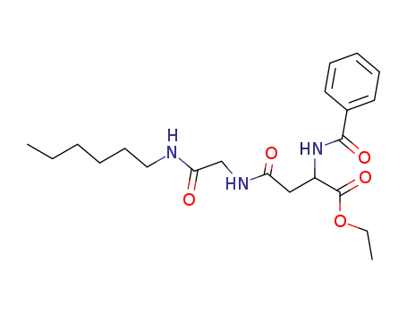 <i>N</i>-(<i>O</i>-ethyl-<i>N</i>-benzoyl-DL-β-aspartyl)-glycine hexylamide