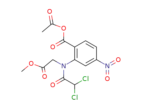 [2-(dichloroacetyl-methoxycarbonylmethyl-amino)-4-nitro-benzoic acid ]-acetic acid-anhydride