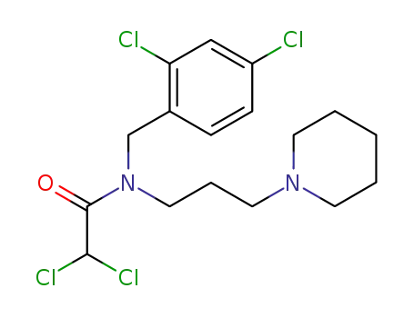 dichloro-acetic acid-[(2,4-dichloro-benzyl)-(3-piperidino-propyl)-amide]