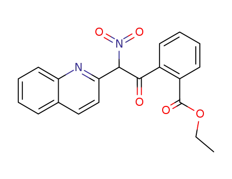 2-([2]quinolyl-nitro-acetyl)-benzoic acid ethyl ester