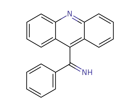 Molecular Structure of 5796-81-6 (acridin-9-yl-phenyl ketone-imine)