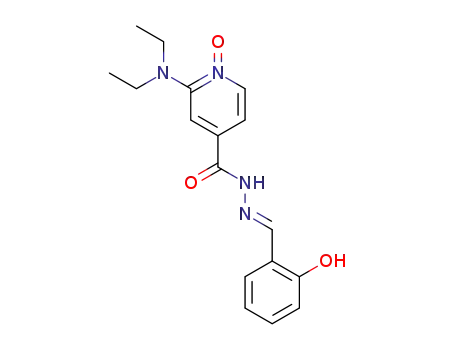 2-diethylamino-1-oxy-isonicotinic acid salicylidenehydrazide