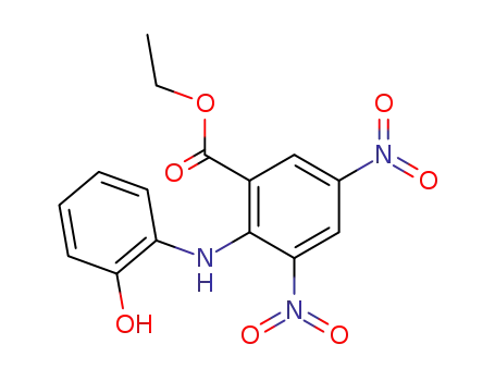 2-(2-hydroxy-anilino)-3,5-dinitro-benzoic acid ethyl ester