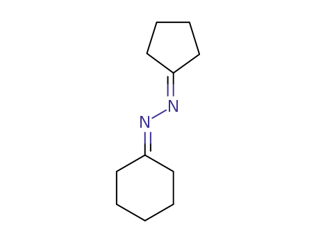 Molecular Structure of 69762-66-9 (cyclohexylidene-cyclopentylidene-hydrazine)
