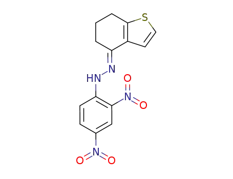 6,7-dihydro-5<i>H</i>-benzo[<i>b</i>]thiophen-4-one-(2,4-dinitro-phenylhydrazone)