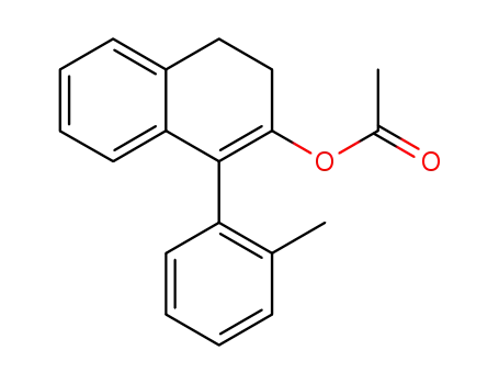 acetic acid-(1-<i>o</i>-tolyl-3,4-dihydro-[2]naphthyl ester)