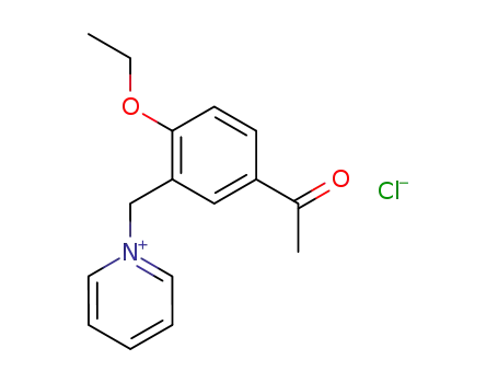 1-(5-acetyl-2-ethoxy-benzyl)-pyridinium; chloride