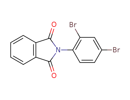 Molecular Structure of 51024-10-3 (<i>N</i>-(2,4-dibromo-phenyl)-phthalimide)