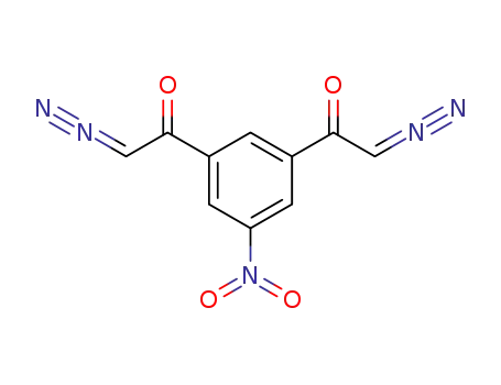 1,3-bis-diazoacetyl-5-nitro-benzene