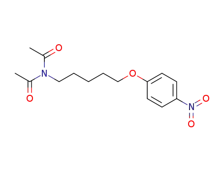 <i>N</i>-[5-(4-nitro-phenoxy)-pentyl]-diacetamide