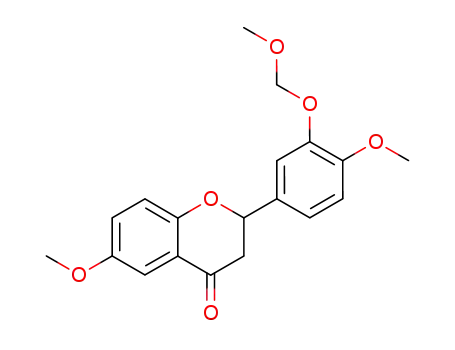 6-methoxy-2-(4-methoxy-3-methoxymethoxy-phenyl)-chroman-4-one
